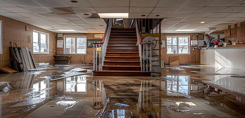 Professional Sewage Cleanup in Basement Services in Lindale, GA