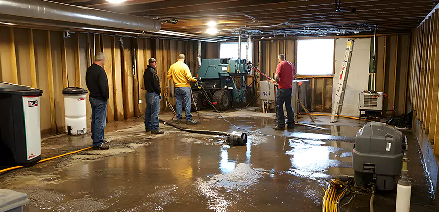 Commercial Flood Damage Remediation in Lindale